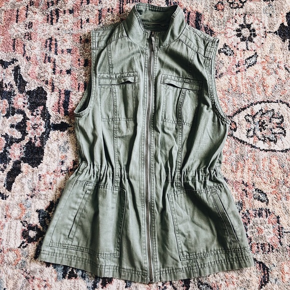 Merona Jackets & Blazers - Green Utility Vest